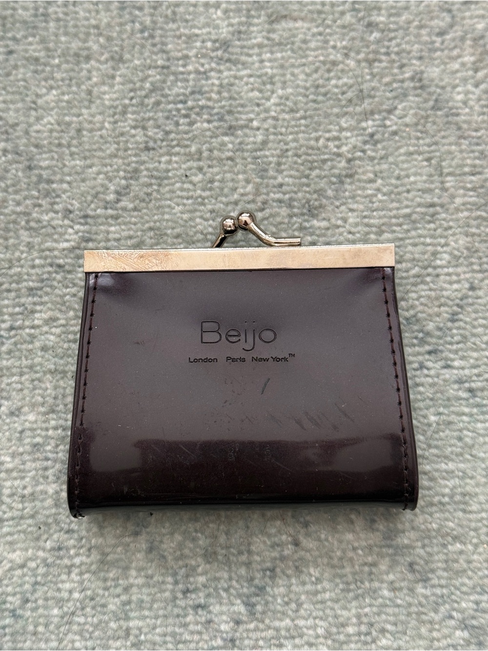 Brown Beijo coin purse